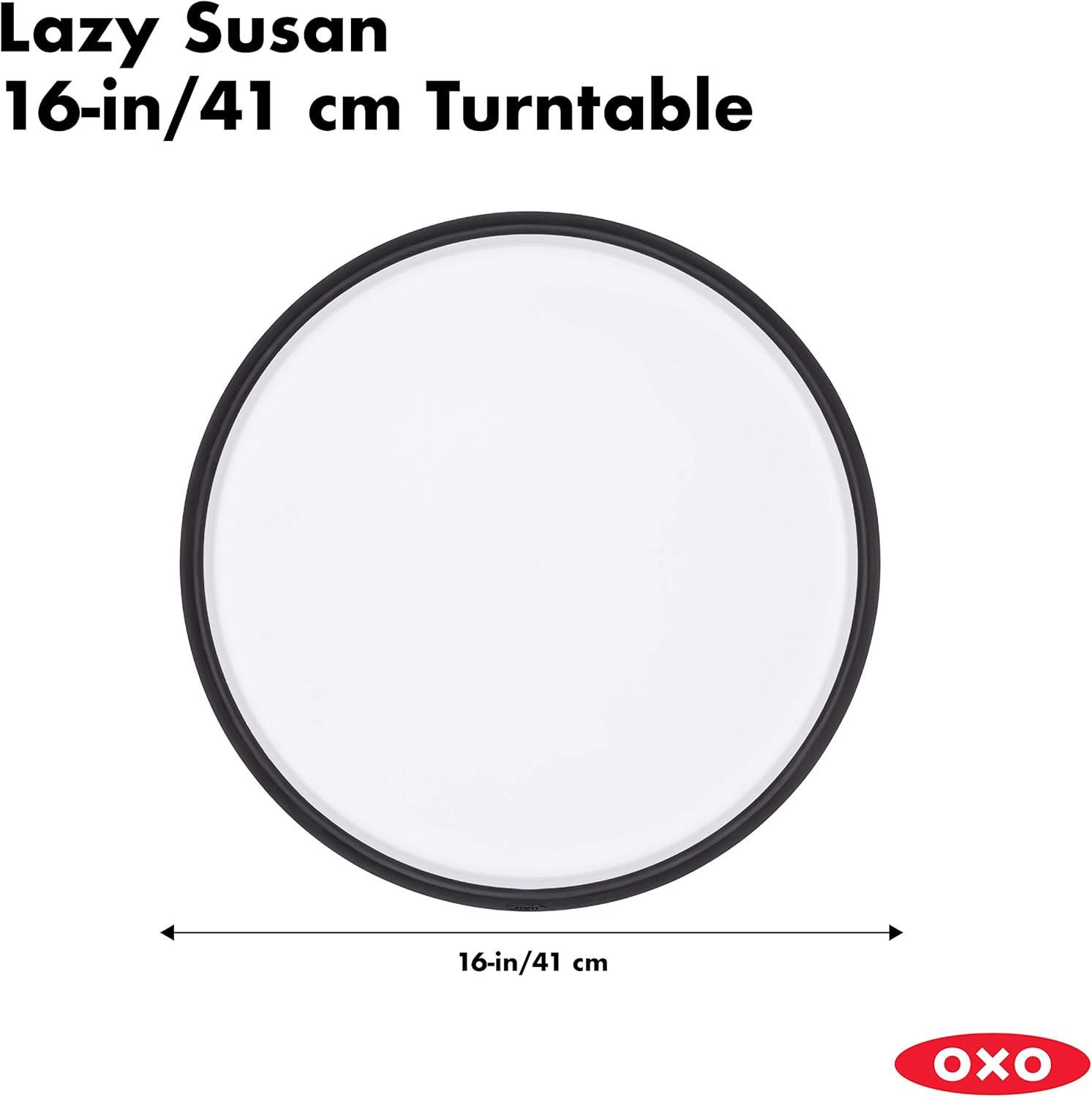 imageOXO Good Grips Lazy Susan Turntable 16Inch16Inch Pack of 2