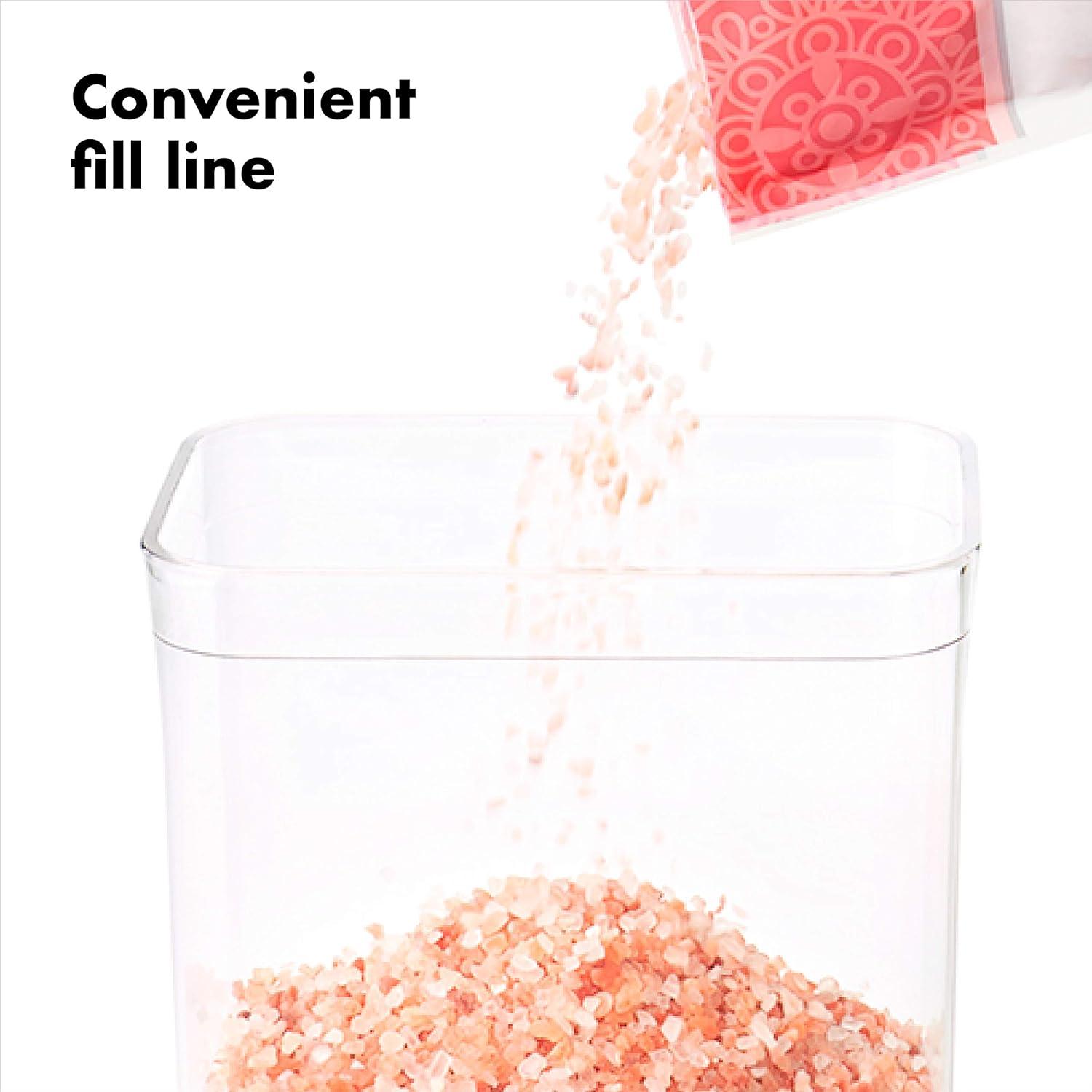 imageOXO Good Grips POP Container 44 Qt42 L Airtight Food Storage Containers23 Qt Square Spaghetti