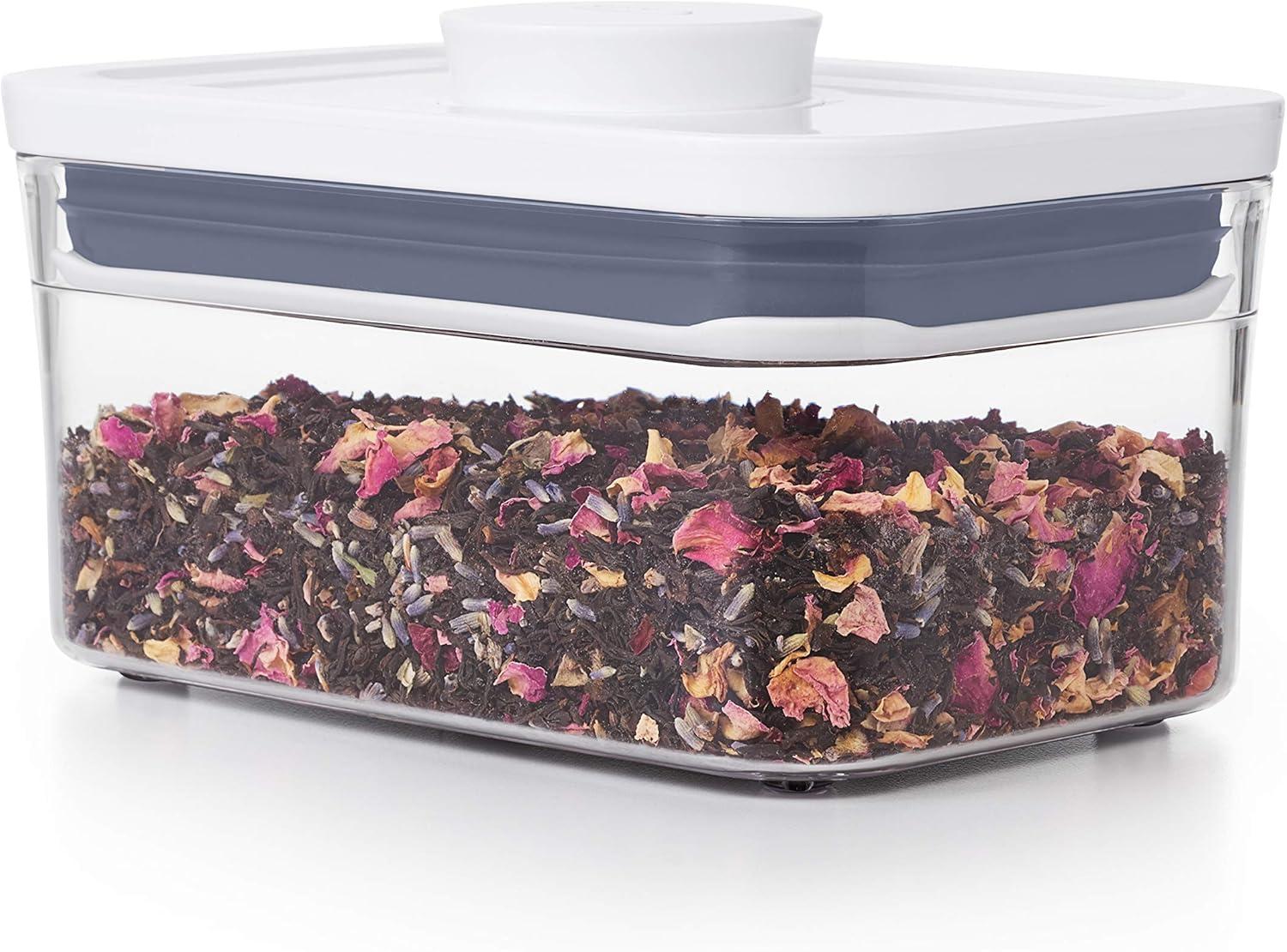 imageOXO Good Grips POP Container Airtight 17 Qt for Coffee and More Food Storage Rectangle Clear06 Qt Rectangle