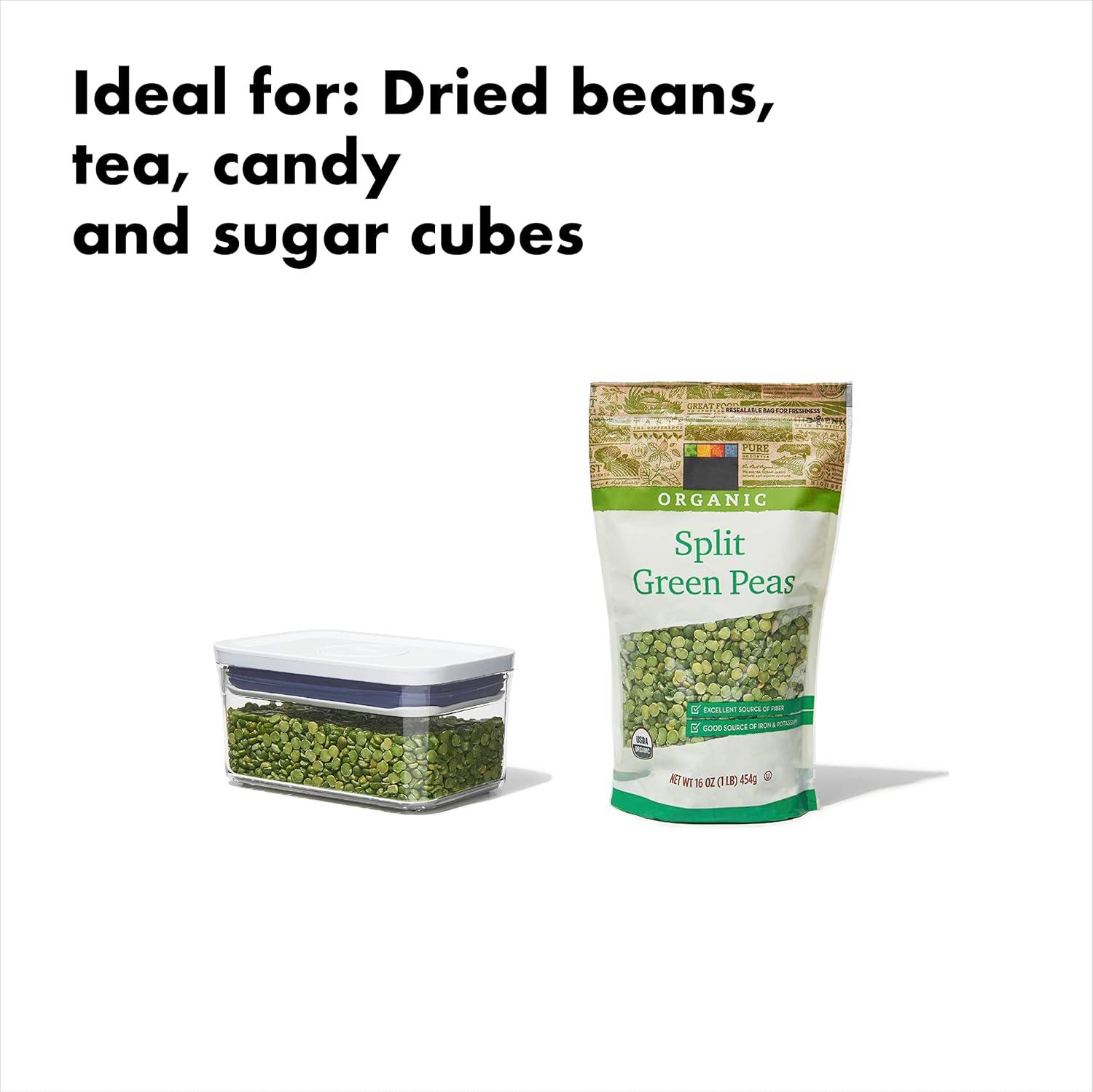 imageOXO Good Grips POP Container Airtight 17 Qt for Coffee and More Food Storage Rectangle Clear06 Qt Rectangle