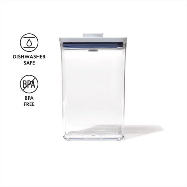 imageOXO Good Grips POP Container Airtight Food Storage 19 Qt for Snacks Sugar and More27 Qt Rectangle