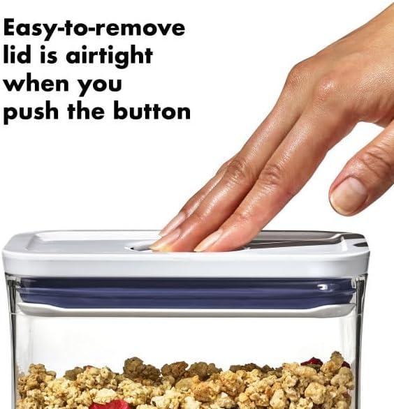 imageOXO Good Grips POP Container Airtight Food Storage 19 Qt for Snacks Sugar and More27 Qt Rectangle