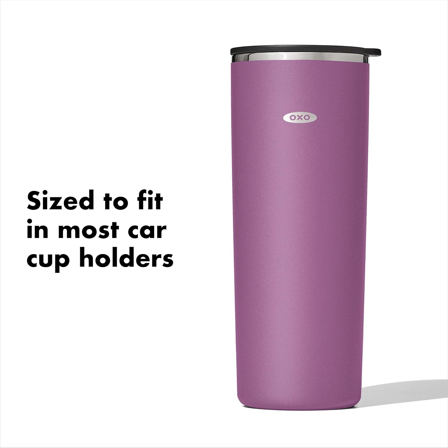image:imageOXO Strive 20oz Insulated Tumbler with Sliding Lid CitrineAmethyst