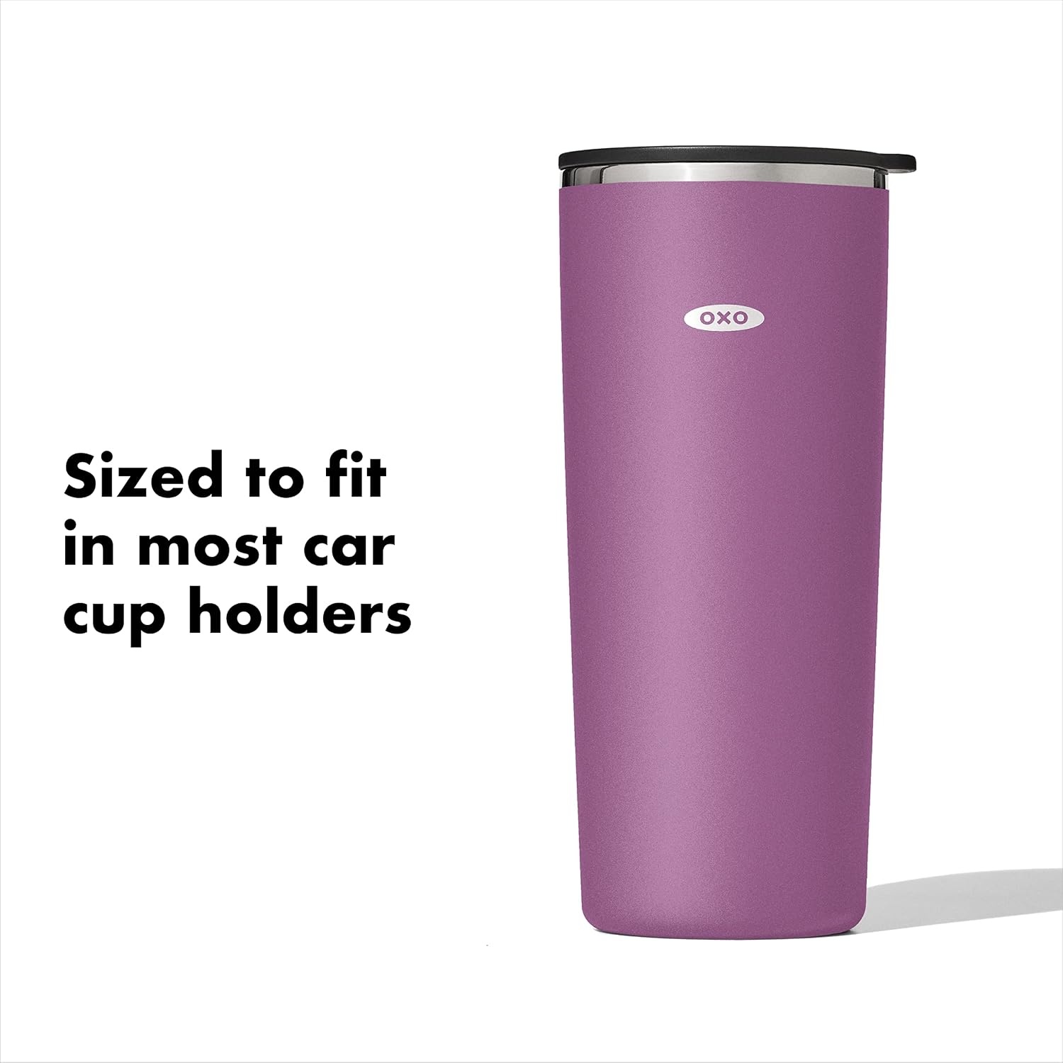 image:imageOXO Strive 20oz Insulated Tumbler with Sliding Lid CitrineAmethyst
