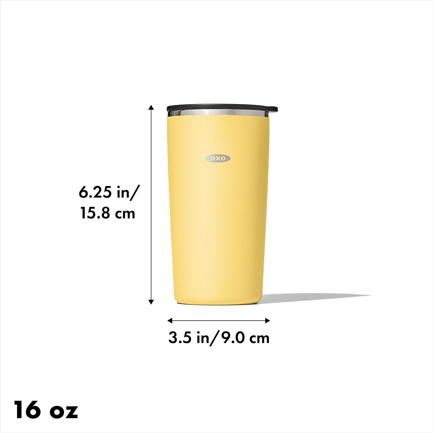 image:imageOXO Strive 20oz Insulated Tumbler with Sliding Lid CitrineCitrine