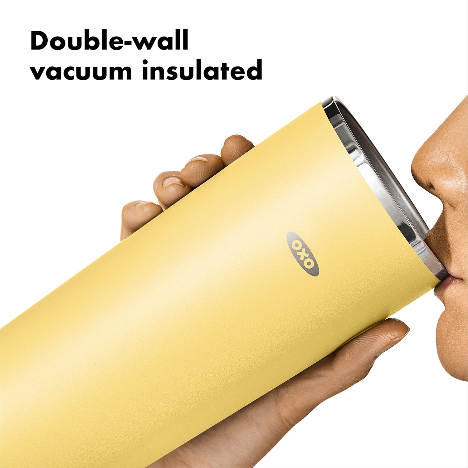 image:imageOXO Strive 20oz Insulated Tumbler with Sliding Lid CitrineCitrine