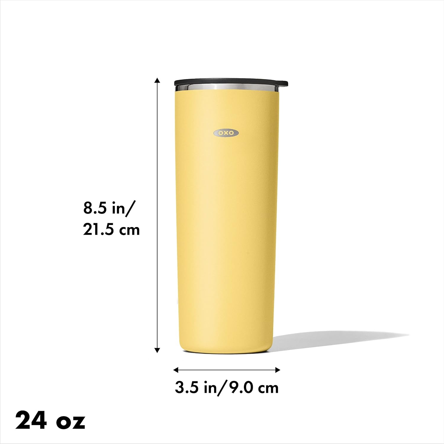image:imageOXO Strive 20oz Insulated Tumbler with Sliding Lid CitrineCitrine