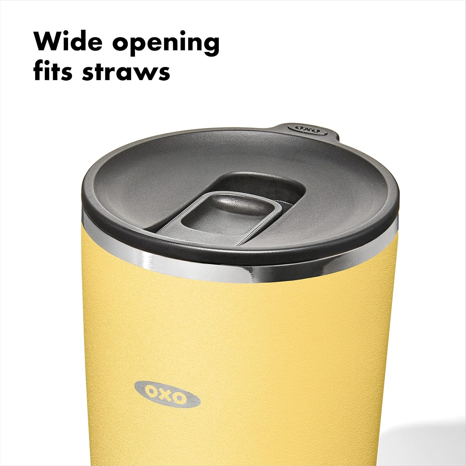 image:imageOXO Strive 20oz Insulated Tumbler with Sliding Lid CitrineCitrine