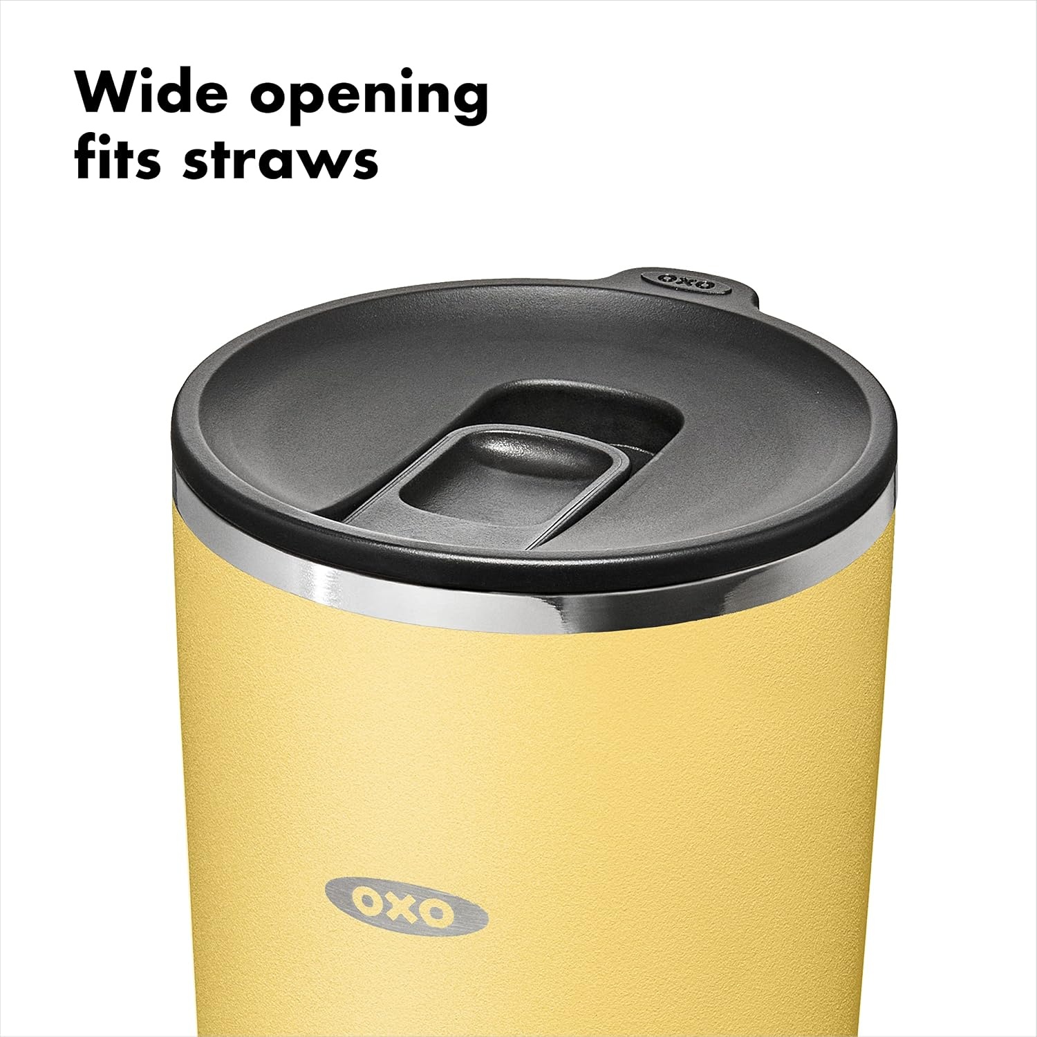 image:imageOXO Strive 20oz Insulated Tumbler with Sliding Lid CitrineCitrine