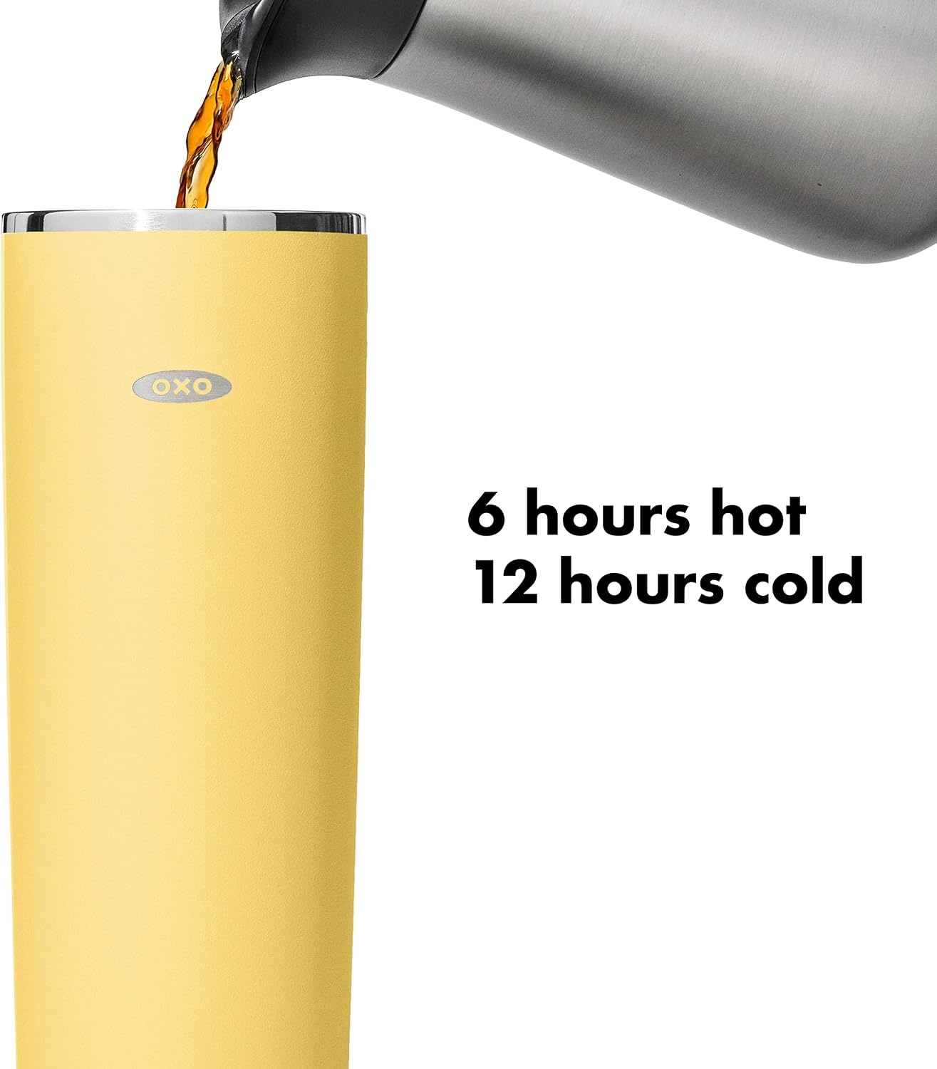 image:imageOXO Strive 20oz Insulated Tumbler with Sliding Lid CitrineCitrine