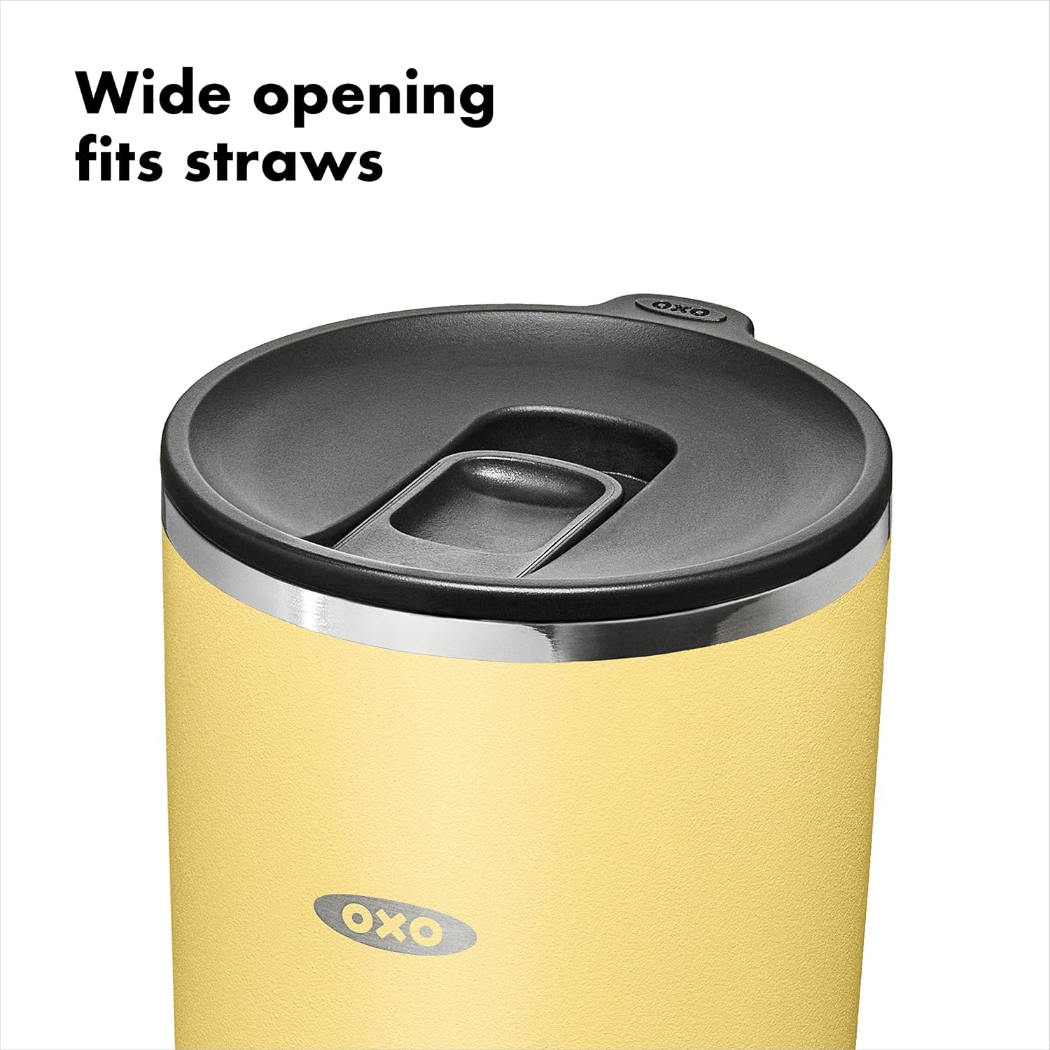 image:imageOXO Strive 20oz Insulated Tumbler with Sliding Lid CitrineCitrine