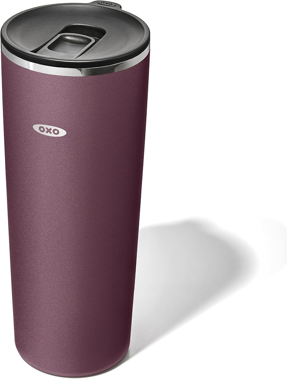 image:imageOXO Strive 20oz Insulated Tumbler with Sliding Lid CitrinePurple Garnet