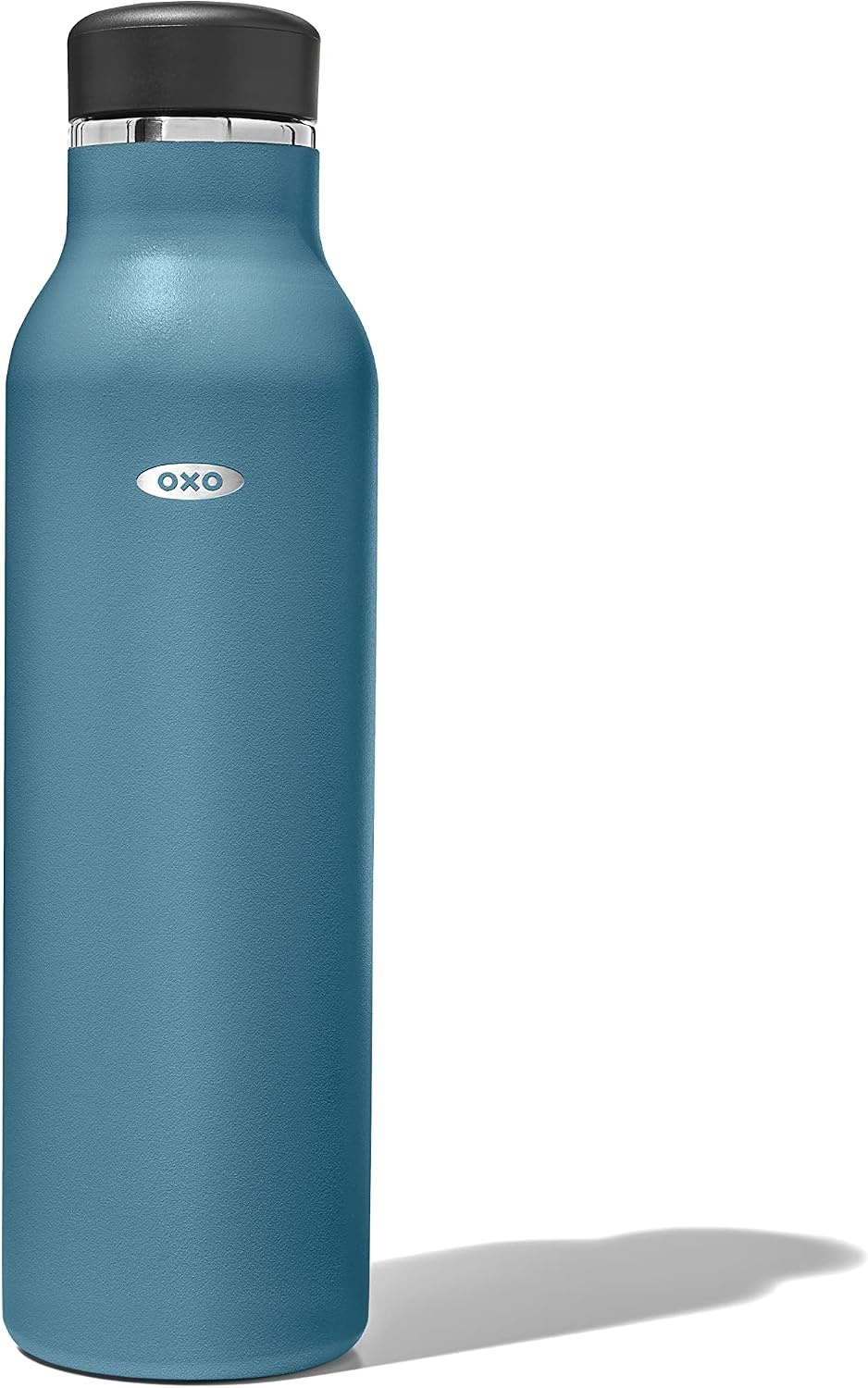 image:imageOXO Strive 20oz Insulated Water Bottle with Standard Lid AquamarineAquamarine