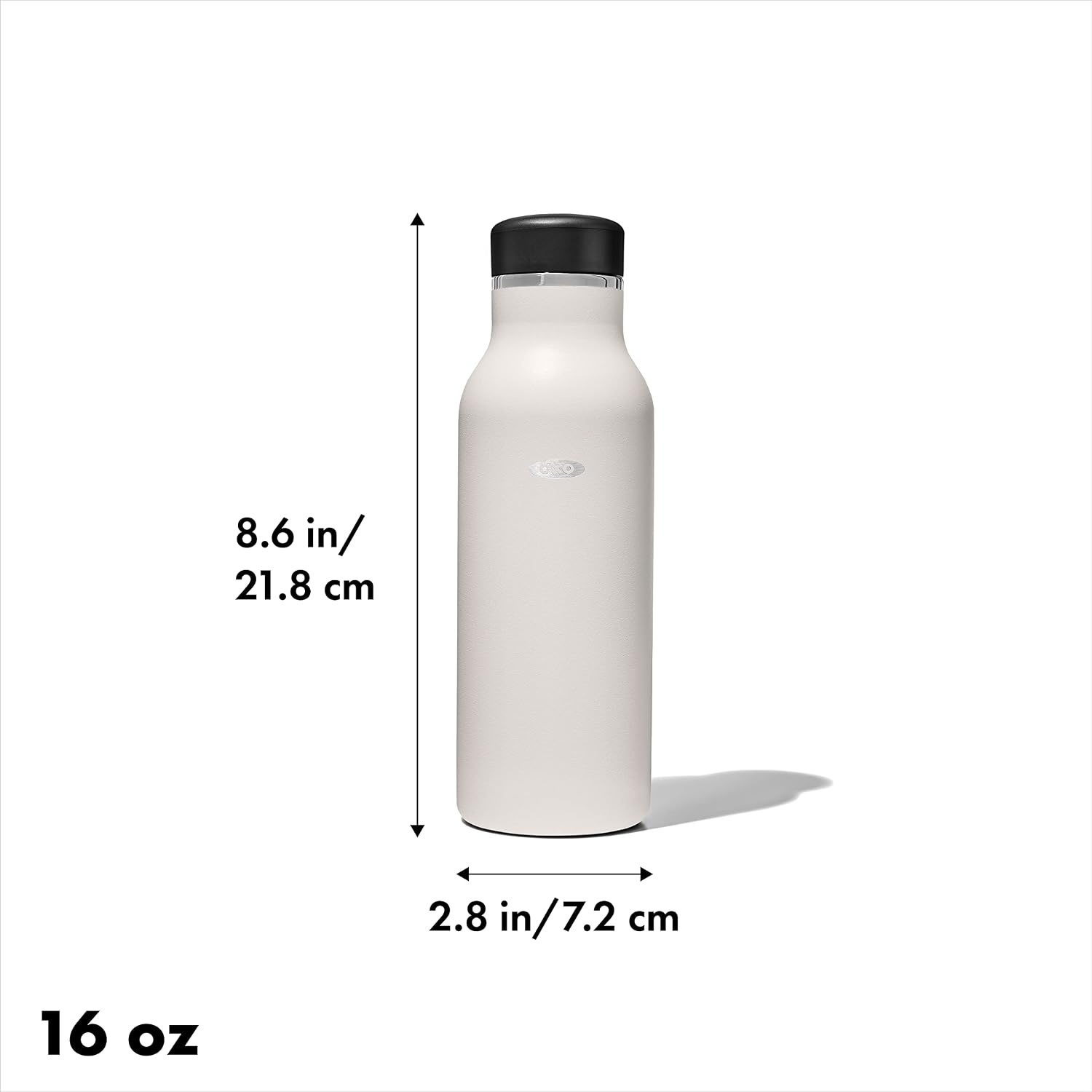 image:imageOXO Strive 20oz Insulated Water Bottle with Standard Lid AquamarineQuartz