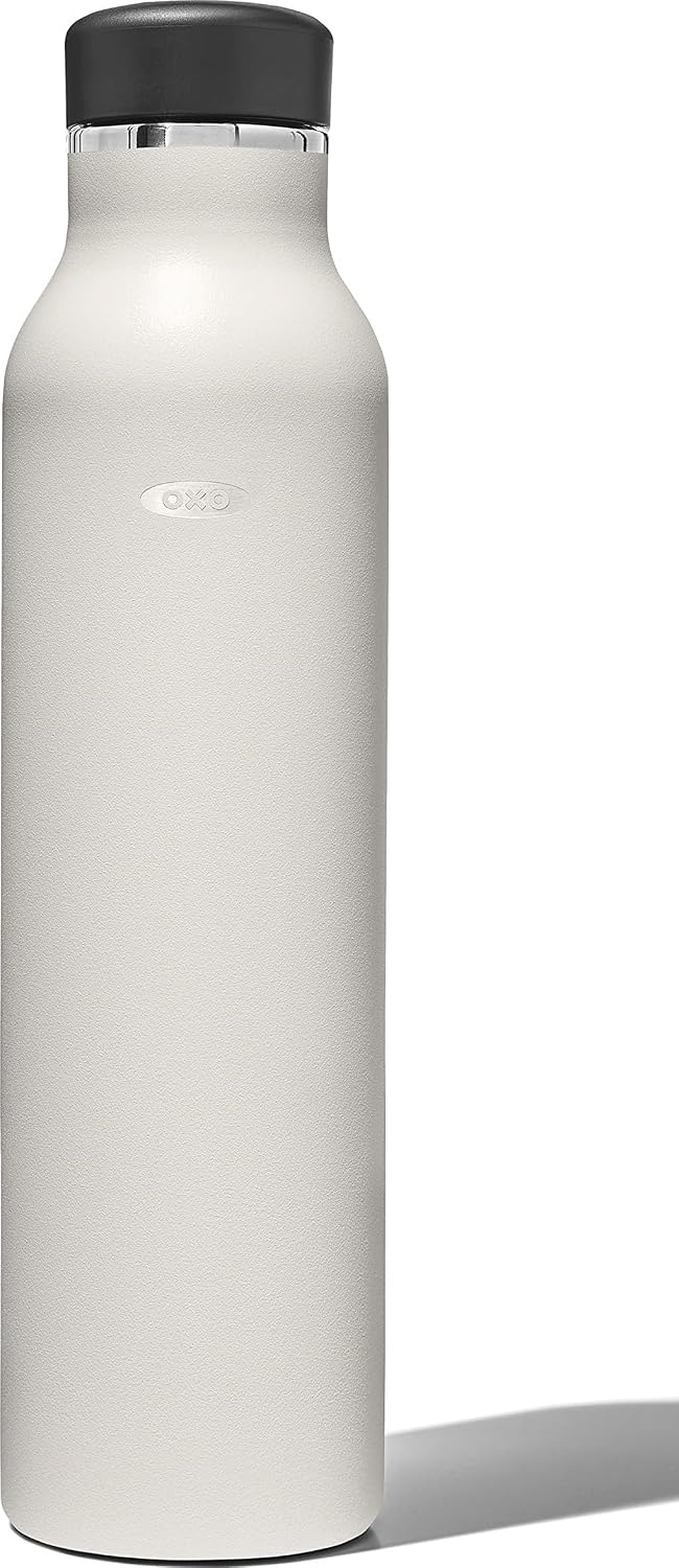 image:imageOXO Strive 20oz Insulated Water Bottle with Standard Lid AquamarineQuartz
