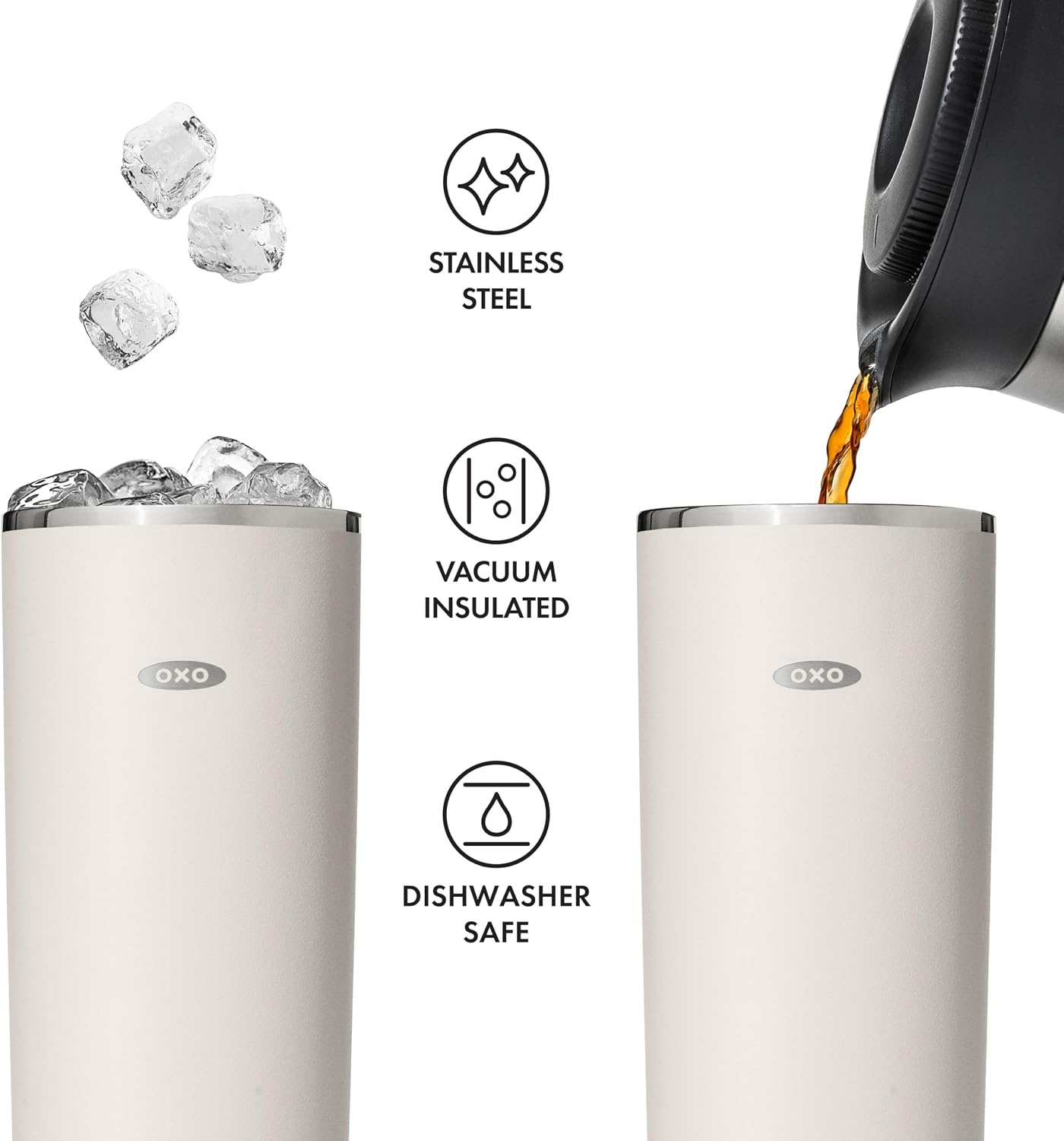 image:imageOXO Strive 24 Oz Insulated Tumbler with Tumbler Straw Lid Rose QuartzQuartz