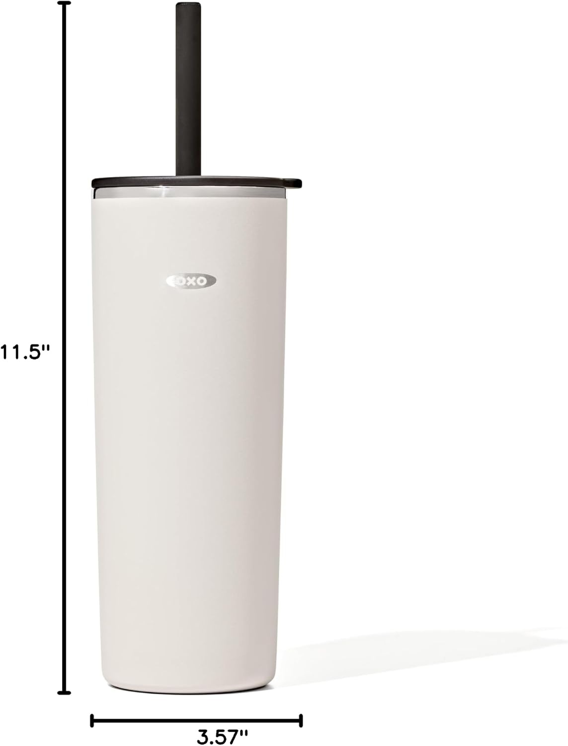 image:imageOXO Strive 24 Oz Insulated Tumbler with Tumbler Straw Lid Rose QuartzQuartz