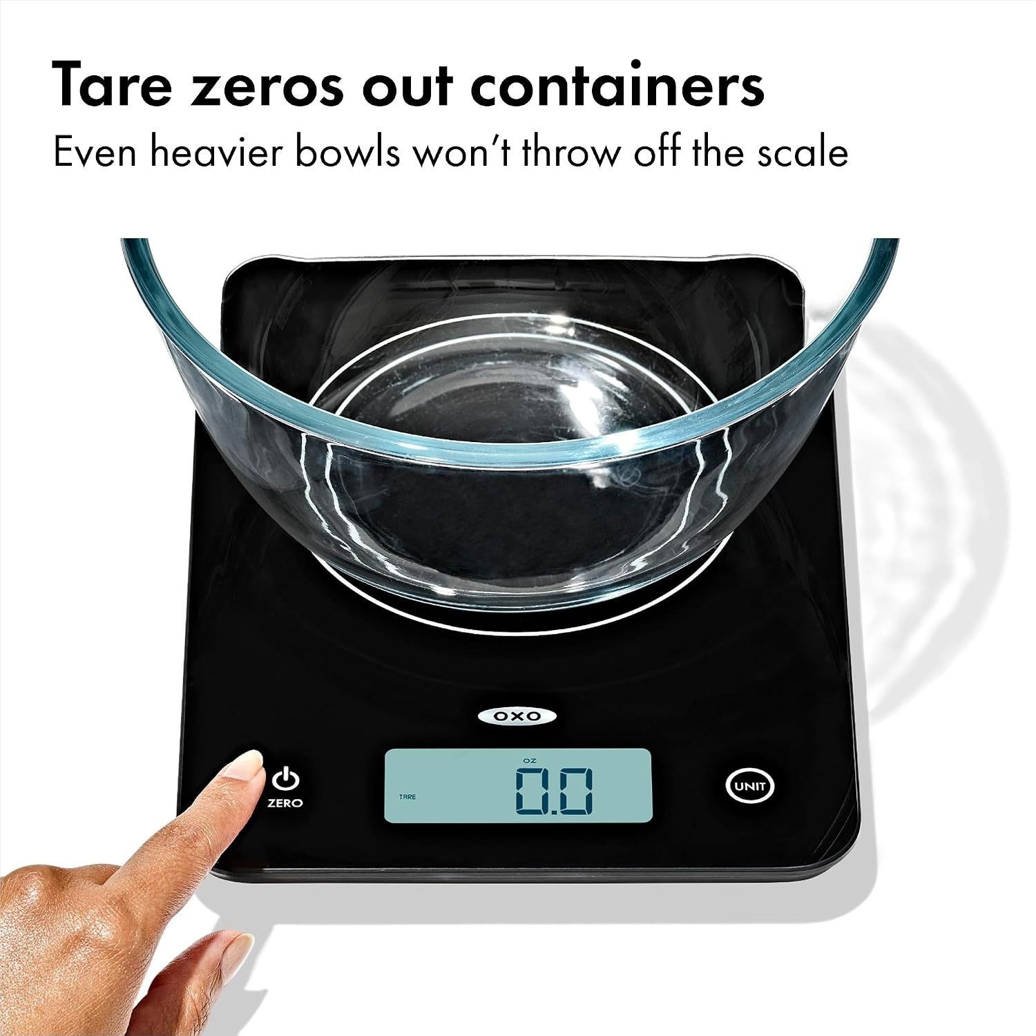 image:imageOXO Good Grips 22 Lb Everyday Glass Food Scale22 Pound