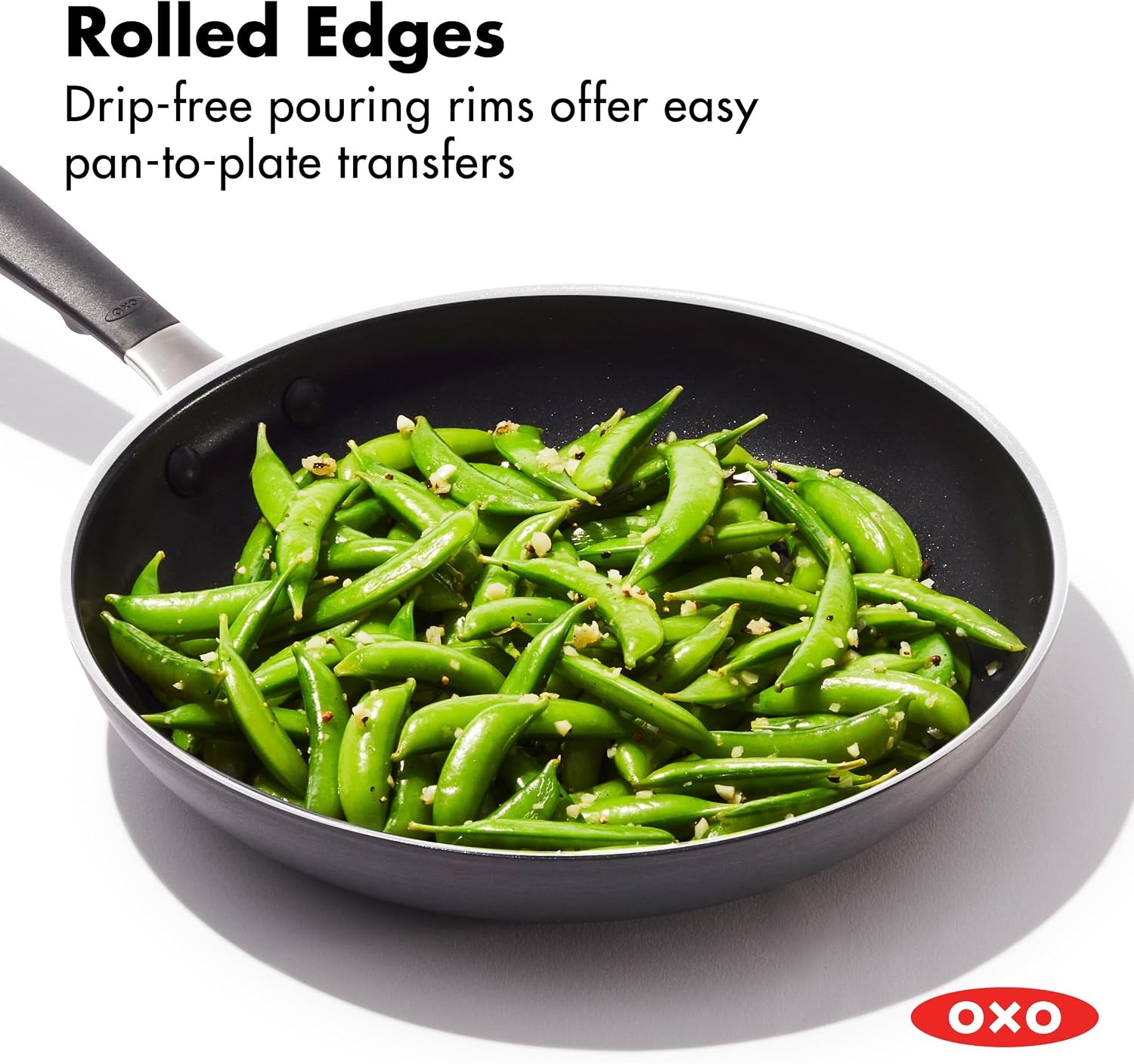 image:imageOXO Good Grips Hard Anodized PFOAFree Nonstick 8 and 10 Frying Pan Skillet set Black8 10 and 12 Frying Pan Skillet Set