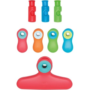 OXO Good Grips 8-Piece Clip Set – Assorted, Bright Colors